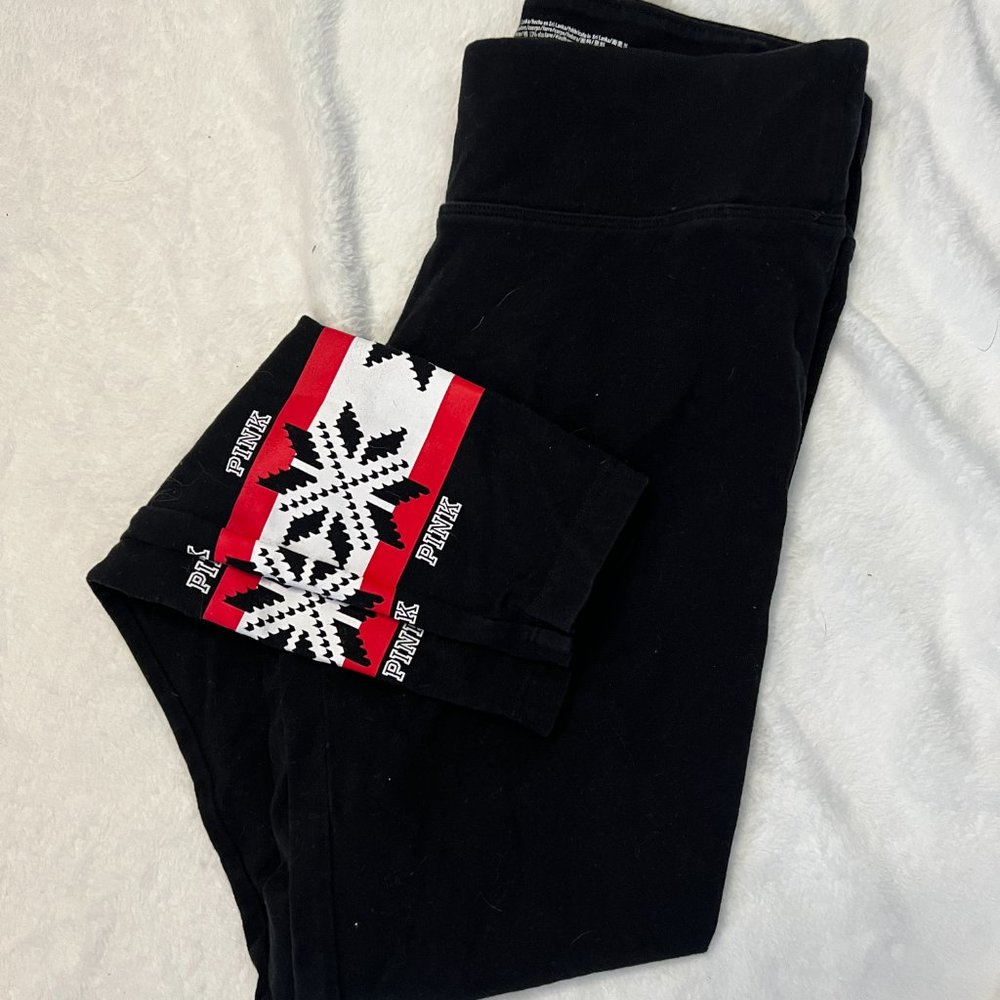 Victoria's Secret PINK black leggings